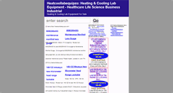 Desktop Screenshot of heatcoollabequipzo.com