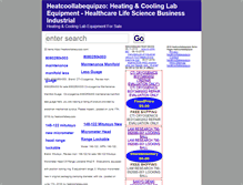 Tablet Screenshot of heatcoollabequipzo.com